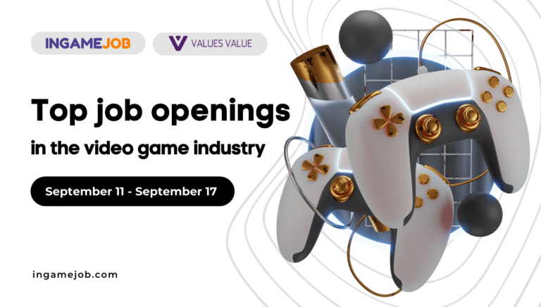 Top Job openings 11 September— 17 September - Boost InGame Job