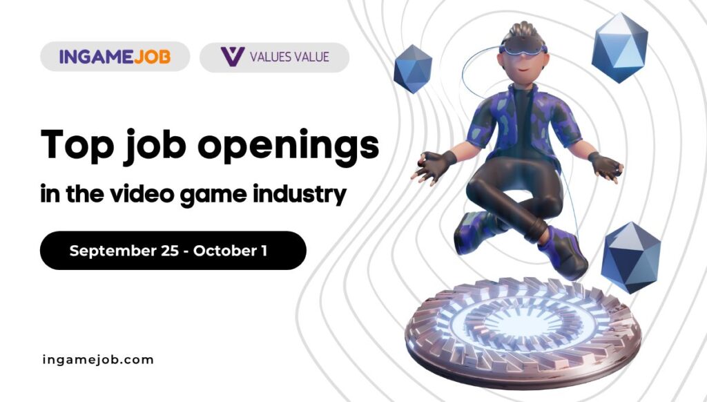 Top Job openings 25 September— 1 October - top job openings 01.10.2025 Top Job openings 25 September— 1 October - Boost InGame Job